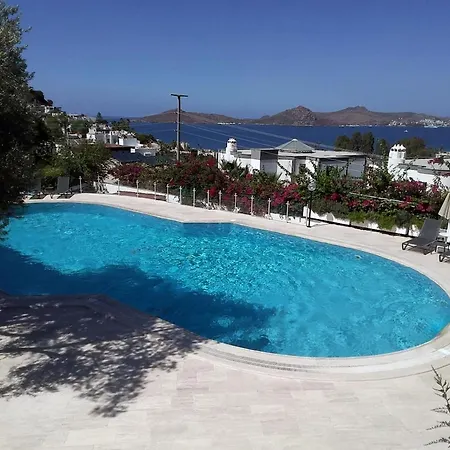 Family With Rooftop Sea Views In Yalikavak Villa *