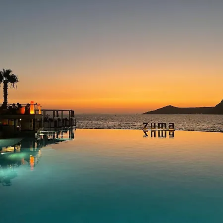Family With Rooftop Sea Views In Yalikavak * Bodrum