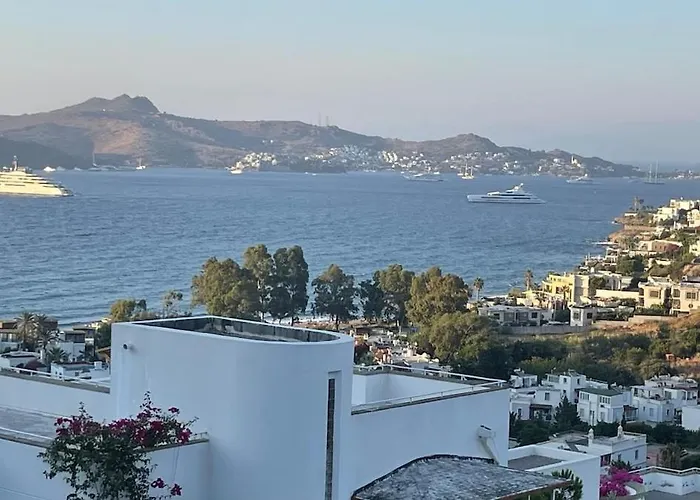 Family With Rooftop Sea Views In Yalikavak * Bodrum