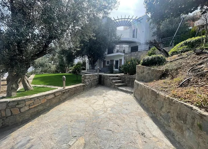 فيلة Family With Rooftop Sea Views In Yalikavak