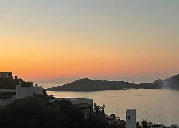 فيلة Family With Rooftop Sea Views In Yalikavak *
