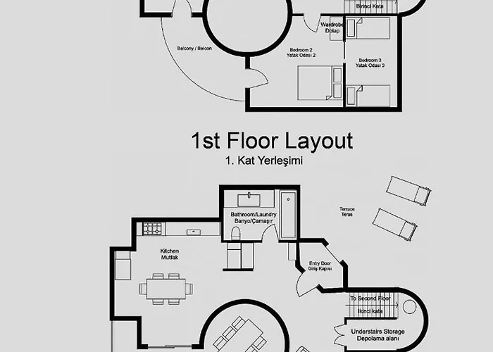 Family With Rooftop Sea Views In Yalikavak * بودروم